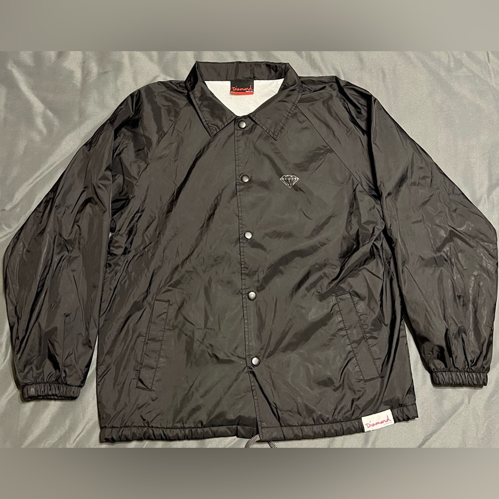 Men’s Diamond Supply Co Coach Jacket Size S